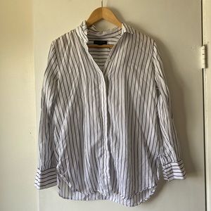 Banana Republic stripes button down shirt